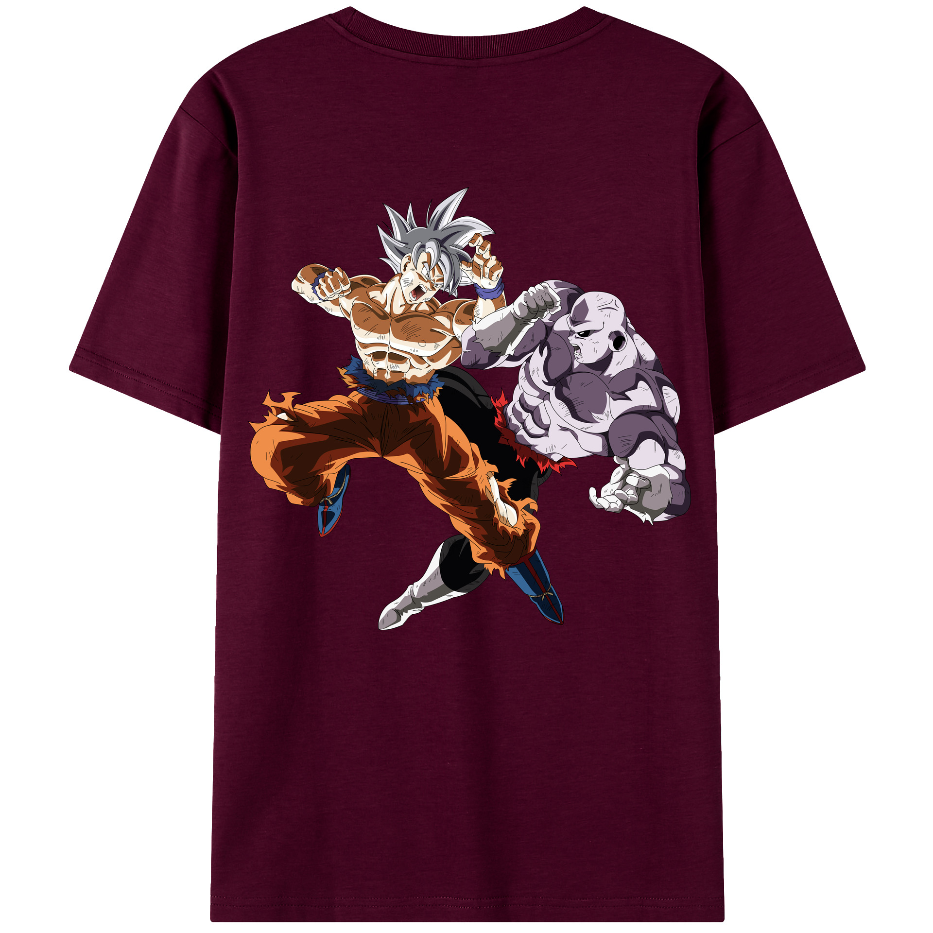 （画像用） ドラゴンボール 孫悟空（そん ごくう）Son Goku カカロット DRAGON BALL Kakarotto レディース半袖Tシャツ(バックプリント)